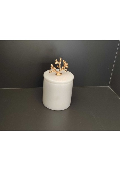 Beyaz Mermer ve Mercan Aksesörlü Şık Baharatlık Seti modelleri