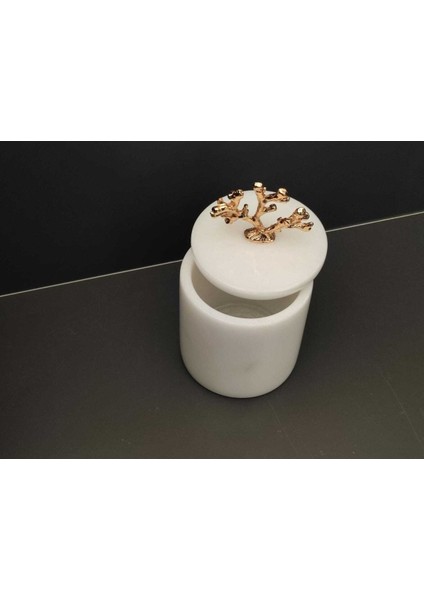 Beyaz Mermer ve Mercan Aksesörlü Şık Baharatlık Seti indirimleri