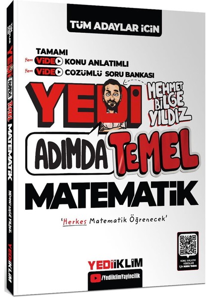 Yedi Adımda Serisi Mega Set(Video Konu Anlatımlı Video Çözümlü Soru Bankası)