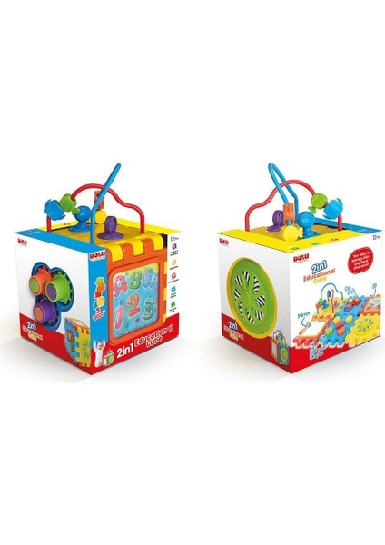 5092 2 In 1 Eğitici Küp ve Puzzle