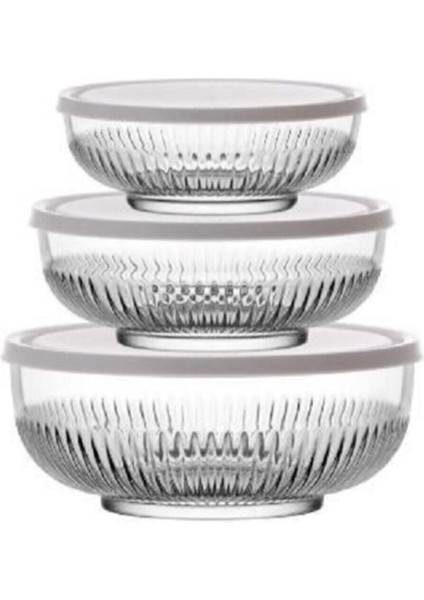 Beyaz 3 Boy Saklama Kutusu, Gri Kapaklı, Pratik ve Şık Saklama Çözümü