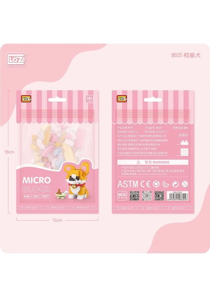 LZ8605 Loz Köpek Blok Seti Mini Poşet -Vagon Life fırsatları