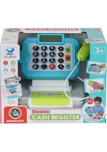 66105 Sesli ve Işıklı Yazar Kasa -Prestij Oyuncak modelleri