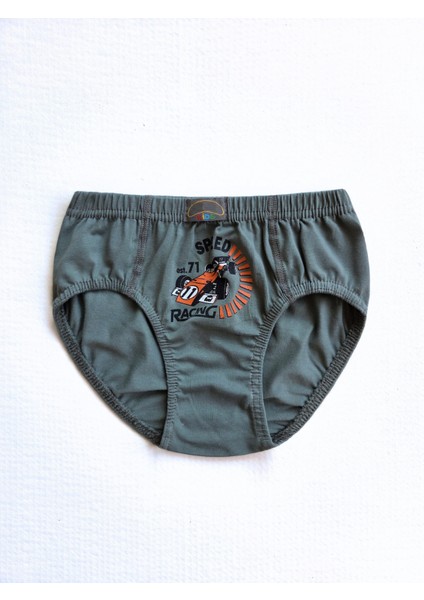 %95 Pamuklu Erkek Çocuk Slip Külot Iç Çamaşır 6'lı Set