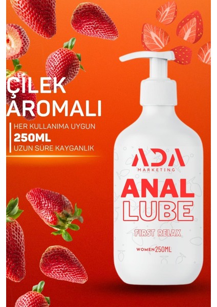 250 ml Çilek Aromalı Jel + 19 cm Skrotu ml u Dildo Seti – Vaku ml u Gerçekçi Tasarım
