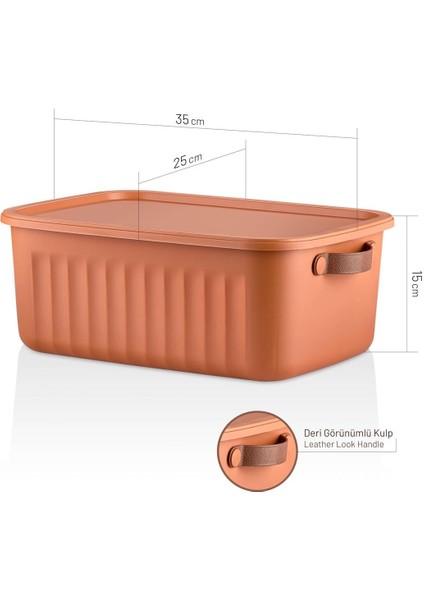 3'lü Çok Amaçlı Kapaklı Organizer Kutu, Dolap, Banyo, Mutfak Düzenleyici fırsatları