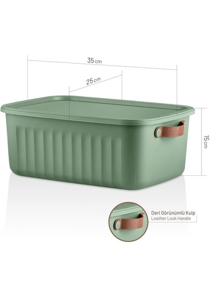 3'lü Çok Amaçlı Kapaklı Organizer Kutu, Dolap, Banyo, Mutfak Düzenleyici indirimleri