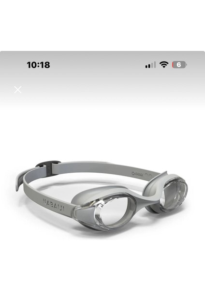 Nabaiji Yüzme Gözlüğü – Standart (Gri) & Mavi Kickboard Set fırsatları