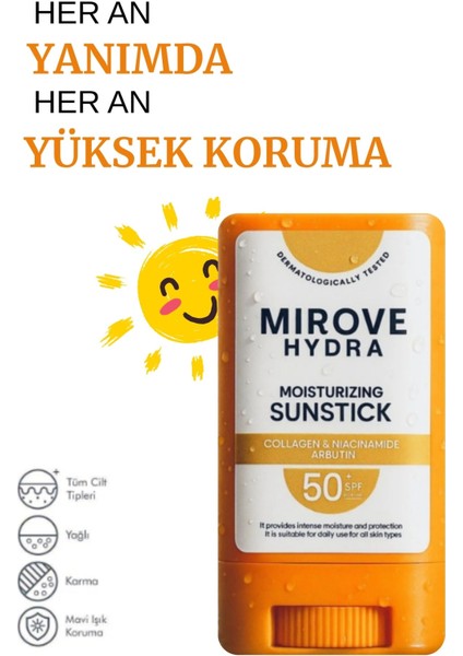 Mırove Hydra Sunstıck 50+Spf Güneş Kremi