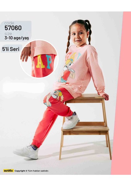 Vio Kız Çocuk Eşofman Takımı