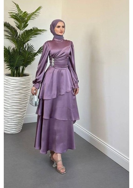 Kat Kat Saten Abiye fiyatları