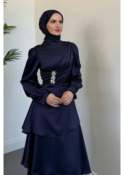 Kat Kat Saten Abiye fiyatları