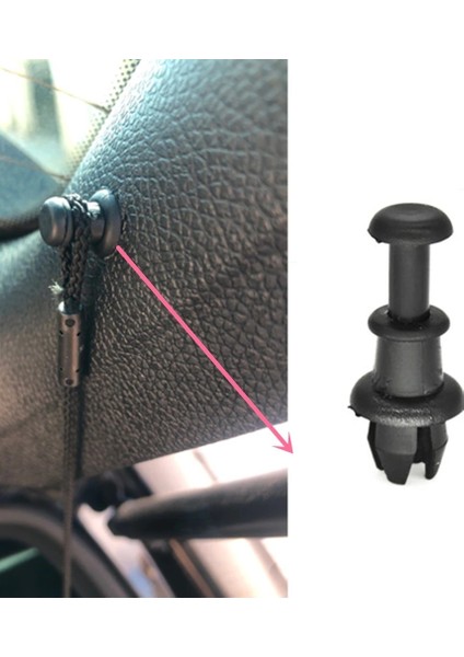 Seat Leon, Ibiza, Altea, Toledo, Arona Ile Uyumlu Bagaj Panzot Askı Pimi, Pandizot Askı Pimi, Klipsi 1M6867574A, 1M6867574, 1m6 867 574