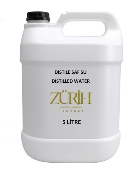 Saf Su 5 Litre - Distile Saf Su - Distilled Water