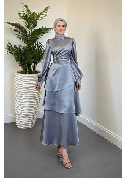 Kat Kat Saten Abiye fiyatları