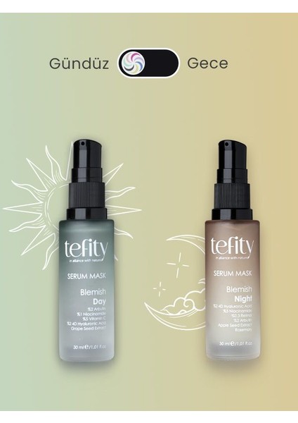 Blemish Day, Leke Karşıtı, Ton Eşitleyici Serum Maske fırsatları