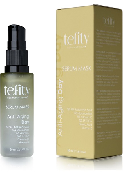 Anti-Aging Day Yaşlanma Etkilerini Azaltan Gündüz Kullanımı Için Geliştirilmiş Serum Maske modelleri