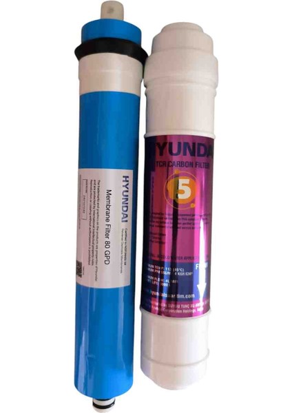 Su Arıtma Cihazı Membran ve Tatlandırıcı Filtre