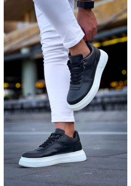 KB-X20 Kuback Siyah Cilt Günlük Erkek Ayakkabı modelleri