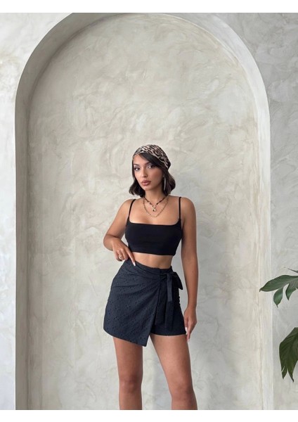 Brodeli Şort Etek S255075 indirimleri