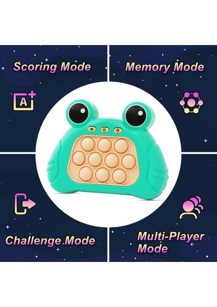 Kurbağa Model Işıklı Popit Oyun Konsolu Pop It Oyuncak Konsol fiyatları