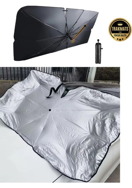 Ford Connect 2002-2003-2004-2005-2006-2007-2008-2009-2010-2011-2012-2013 Yan Cam Güneşlik Perde / Bükülebilir Saplı Güneşlik Şemsiye