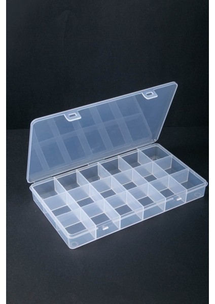 Siyah 3'lü 18 Bölmeli Şeffaf Takı ve Dişçi Ürünleri Organizer Kutusu indirimleri