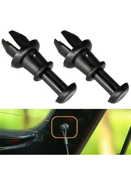 Volkswagen Polo, Taigo, T-Cross Ile Uyumlu Bagaj Panzot Askı Pimi, Pandizot Askı Pimi, Klipsi. 2 Adet. 1M6867574A, 1M6867574, 1m6 867 574