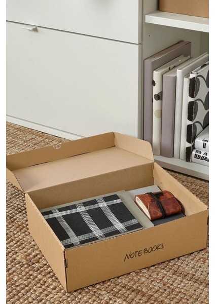 Depolama Kutusu Seti 32X23X10CM, Kahverengi, Düzen ve Saklama Için Ideal fiyatları