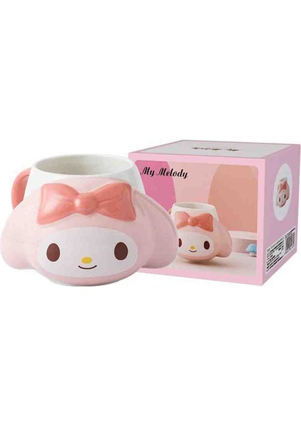 My Melody Porselen Kupa Tatlı Şirin Karakter Tasarımıyla Şık Sevimli Harika Hediyelik Fincan Bardak modelleri