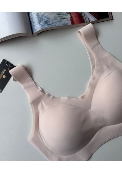 Intive Balensiz Dikişsiz Push-Up Çıkarılabilir Padli Invisible (Görünmez) Bralet - Ithal Bra modelleri