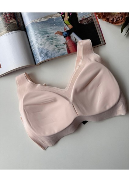 Intive Balensiz Dikişsiz Push-Up Çıkarılabilir Padli Invisible (Görünmez) Bralet - Ithal Bra indirimleri
