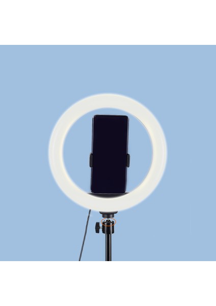 MJ20 Rgb Light 8 Inç Işıklı Telefon Tutucu Ring Light indirimleri