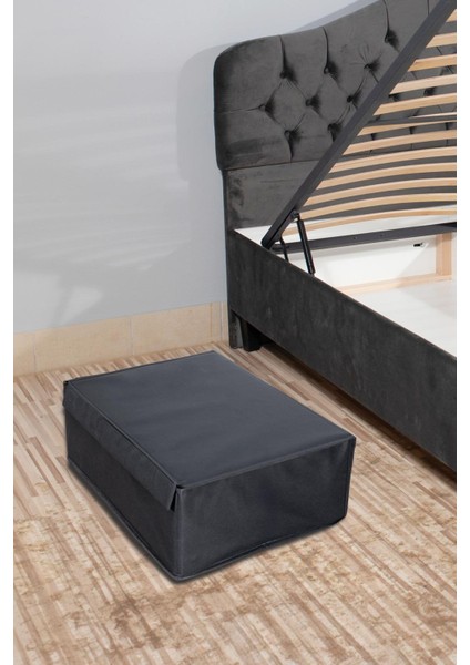 Şık Çok Amaçlı Organizer Saklama Kutusu Düzenleyici Siyah