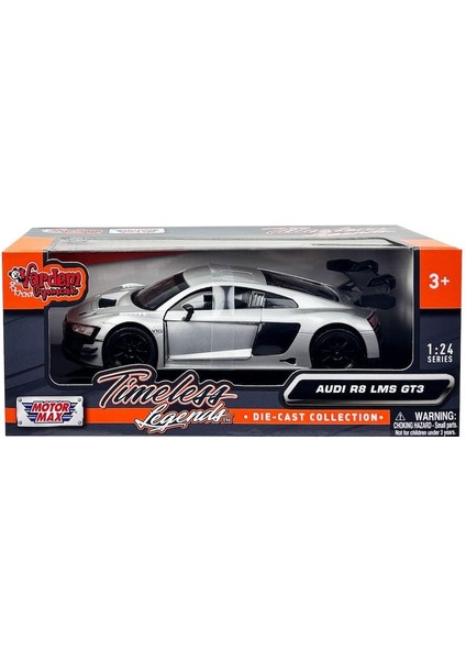 Audi R8 Lms Gt3 Gri 1/24 Model Araba