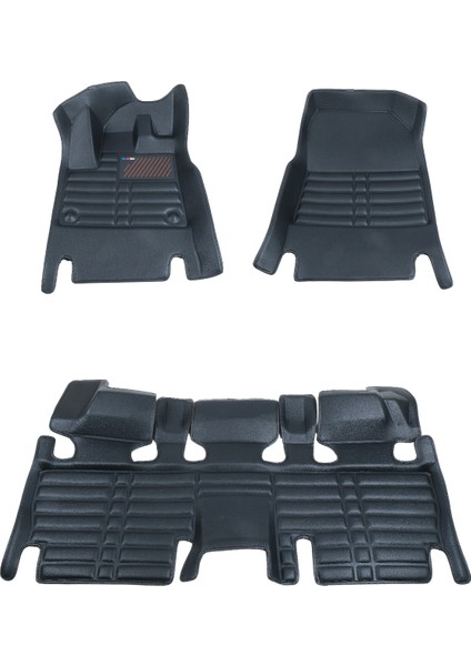 Toyota Proace City 2019-GÜNÜMÜZ Uyumlu Ithal, Suni Deri, Eva Dolgulu Havuzlu 5d Paspas fırsatları