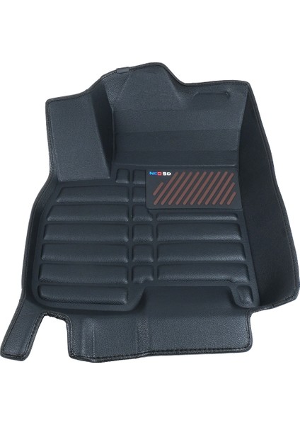 Chery Tiggo 7 Pro Max 2022-GÜNÜMÜZ Uyumlu Ithal, Suni Deri, Eva Dolgulu Havuzlu 5d Paspas