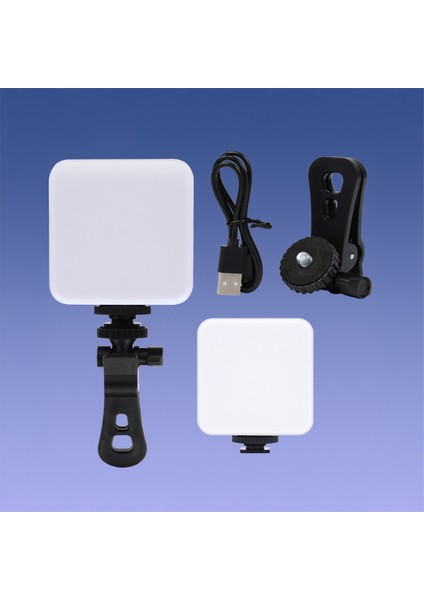 GZ49S Rgb Light Işıklı Telefon Tutucu Ring Light Selfie Işığı