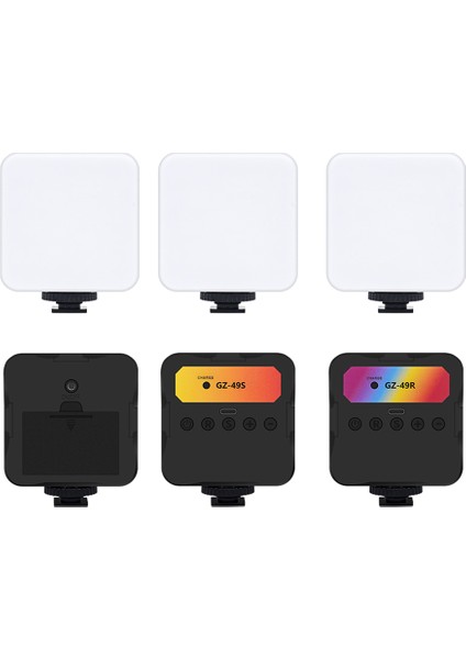 GZ49S Rgb Light Işıklı Telefon Tutucu Ring Light Selfie Işığı modelleri