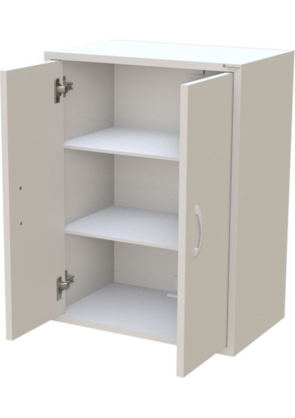 Era 54 x 88,4 x 32,5 cm 3 Bölmeli Çamaşır Makine Üstü Dolap Tezgah Üstü Mutfak Dolabı indirimleri