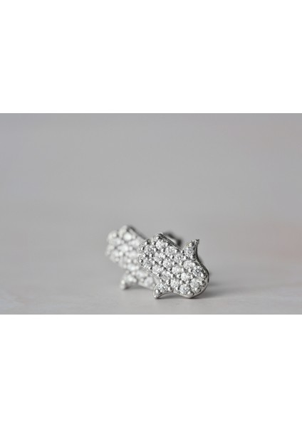 925 Ayar Gümüş Küpe Fatıma Eli fiyatları