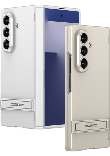 Samsung Galaxy Z Fold 7 Standlı Rubber Kılıf Çift Parça Koruyucu fiyatları