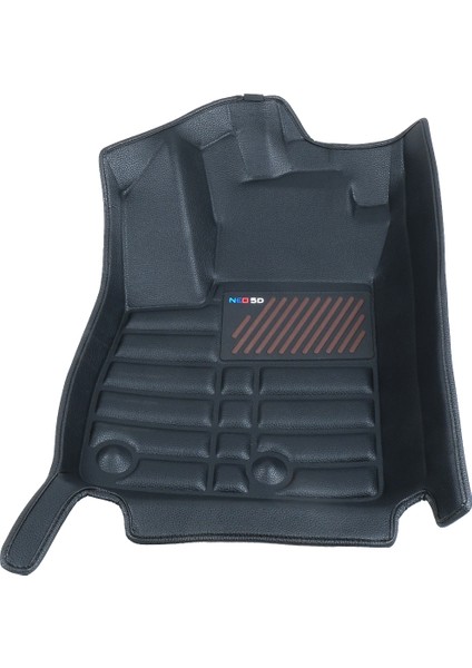 Renault Austral 2022-GÜNÜMÜZ Uyumlu Ithal, Suni Deri, Eva Dolgulu Havuzlu 5d Paspas