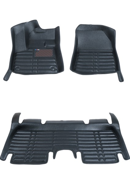 Peugeot 5008 Gt 2017-2023 Uyumlu Ithal, Suni Deri, Eva Dolgulu Havuzlu 5d Paspas fırsatları