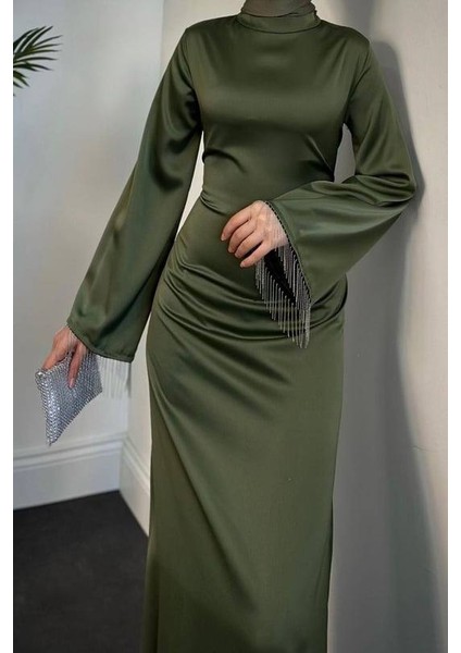 Kol Zincirli Belden Bağlamalı Abiye modelleri