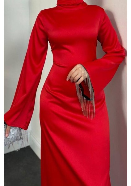 Kol Zincirli Belden Bağlamalı Abiye modelleri