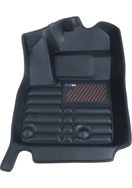 Nissan Qashqai (E-Power Uyumsuz) 2021-GÜNÜMÜZ Uyumlu Ithal, Suni Deri, Eva Dolgulu Havuzlu 5d Paspas