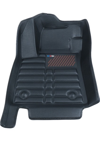 Renault Megane 2016-GÜNÜMÜZ Uyumlu Ithal, Suni Deri, Eva Dolgulu Havuzlu 5d Paspas