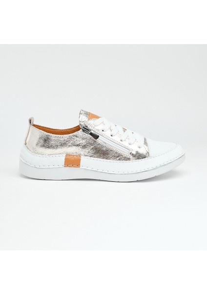 Günlük Hakiki Deri Kadın Sneaker