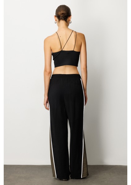 Yüksek Bel Rahat Kesim Pantolon